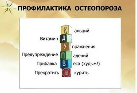 20 октября отмечается Всемирный день борьбы с остеопорозом